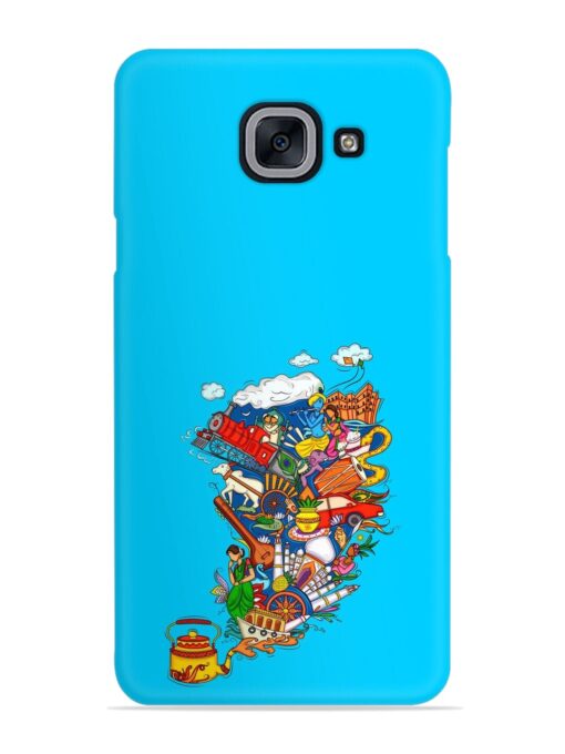 Vector Design Indian Snap Case for Samsung Galaxy J7 Max Zapvi