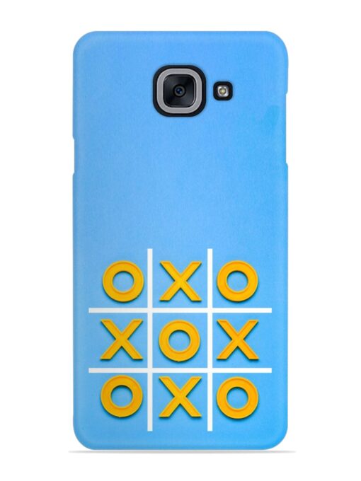 Yellow Plastic Crosses Snap Case for Samsung Galaxy J7 Max Zapvi