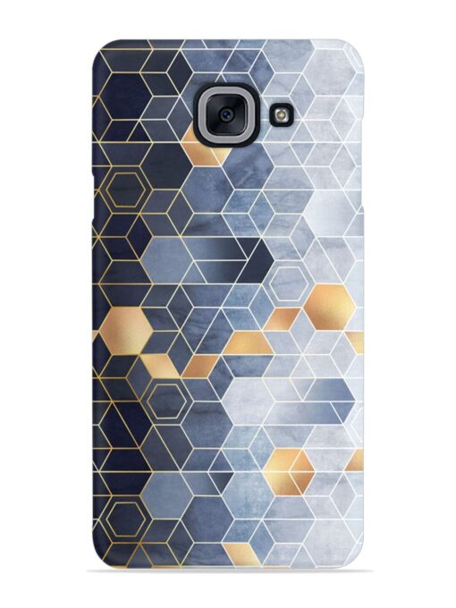 Geometric Abstraction Hexagons Snap Case for Samsung Galaxy J7 Max Zapvi