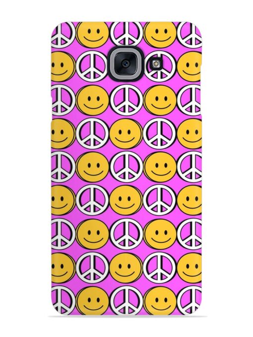 Smiley Face Peace Snap Case for Samsung Galaxy J7 Max Zapvi