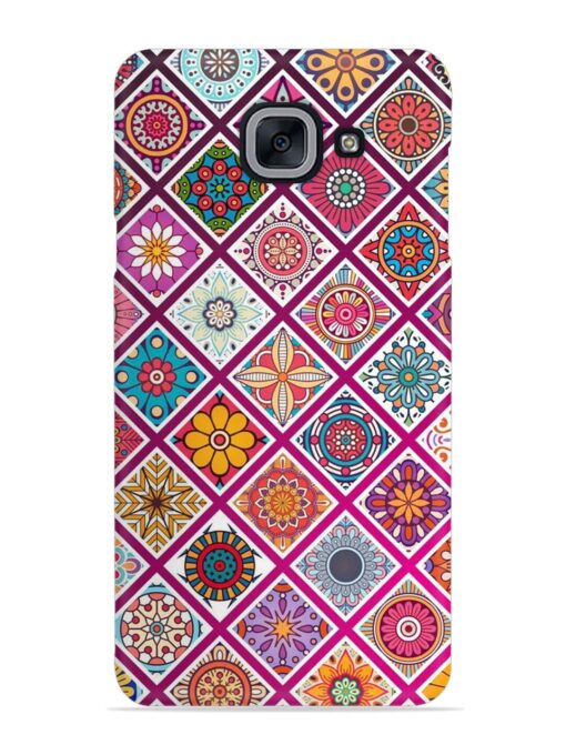 Seamless Tile Pattern Snap Case for Samsung Galaxy J7 Max Zapvi