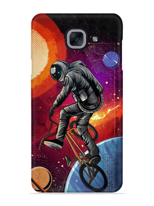 Super Eclipse Bmx Bike Snap Case for Samsung Galaxy J7 Max Zapvi