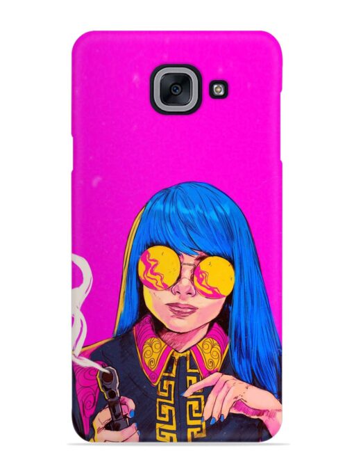 Aesthetic Anime Girl Snap Case for Samsung Galaxy J7 Max Zapvi