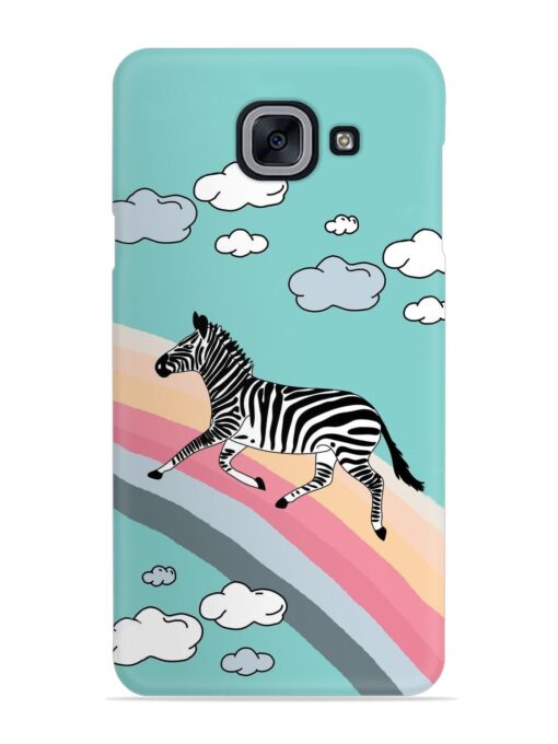 Running Zebra Snap Case for Samsung Galaxy J7 Max Zapvi