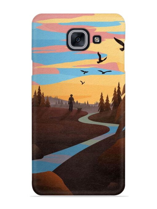 Natural Landscape Art Snap Case for Samsung Galaxy J7 Max Zapvi