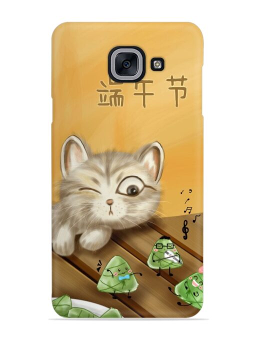 Cat Scorpion Dancing Snap Case for Samsung Galaxy J7 Max Zapvi