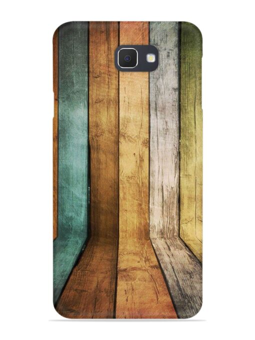 Wooden Realistic Art Snap Case for Samsung Galaxy J7 Prime