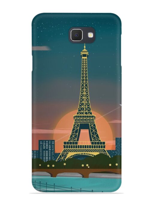 Scenery Architecture France Paris Snap Case for Samsung Galaxy J7 Prime Zapvi