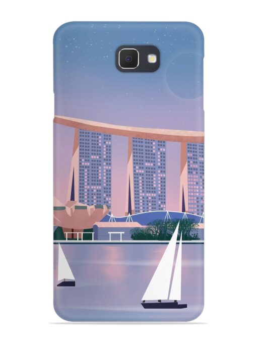 Singapore Scenery Architecture Snap Case for Samsung Galaxy J7 Prime Zapvi