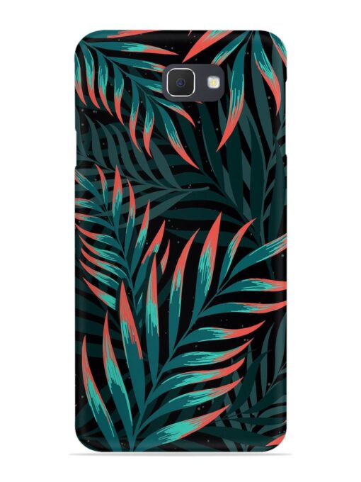 Green Leaf Art Snap Case for Samsung Galaxy J7 Prime Zapvi