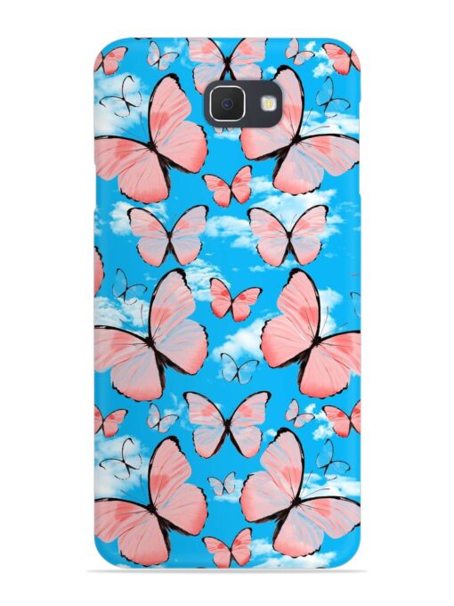 Seamless Pattern Tropical Snap Case for Samsung Galaxy J7 Prime