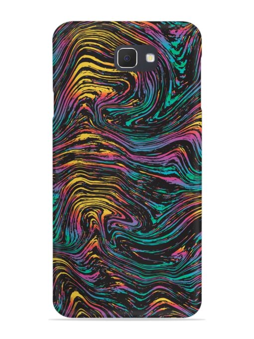 Abstract Liquid Colors Snap Case for Samsung Galaxy J7 Prime