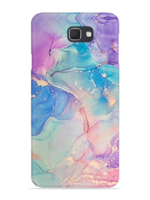 Alcohol Ink Colors Snap Case for Samsung Galaxy J7 Prime Zapvi