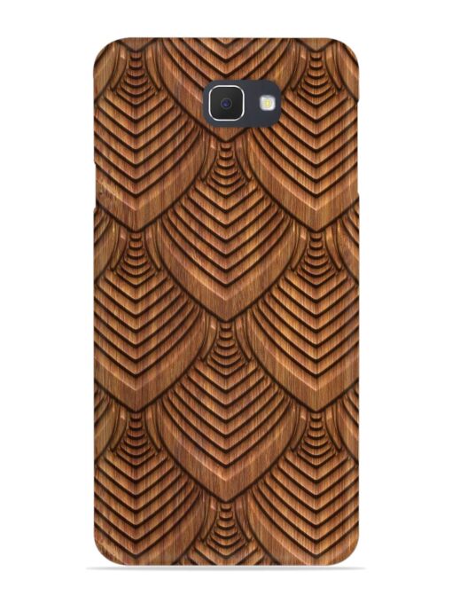 Carved Pattern On Snap Case for Samsung Galaxy J7 Prime