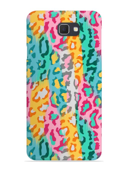 Seamless Vector Colorful Snap Case for Samsung Galaxy J7 Prime