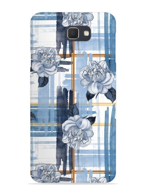 Watercolor Pattern Rose Snap Case for Samsung Galaxy J7 Prime