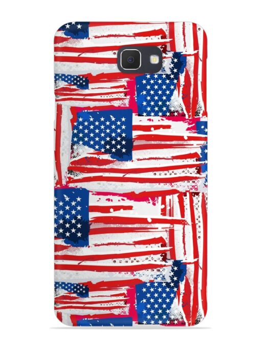 Usa Flag Seamless Snap Case for Samsung Galaxy J7 Prime Zapvi