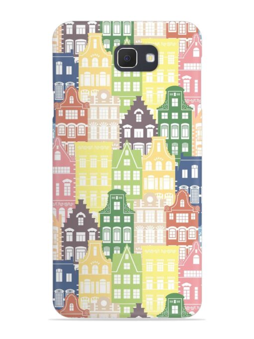 Seamless Shapes Pattern Snap Case for Samsung Galaxy J7 Prime