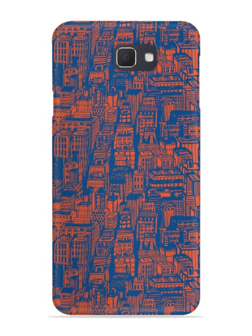 Hand Drawn Seamless Snap Case for Samsung Galaxy J7 Prime