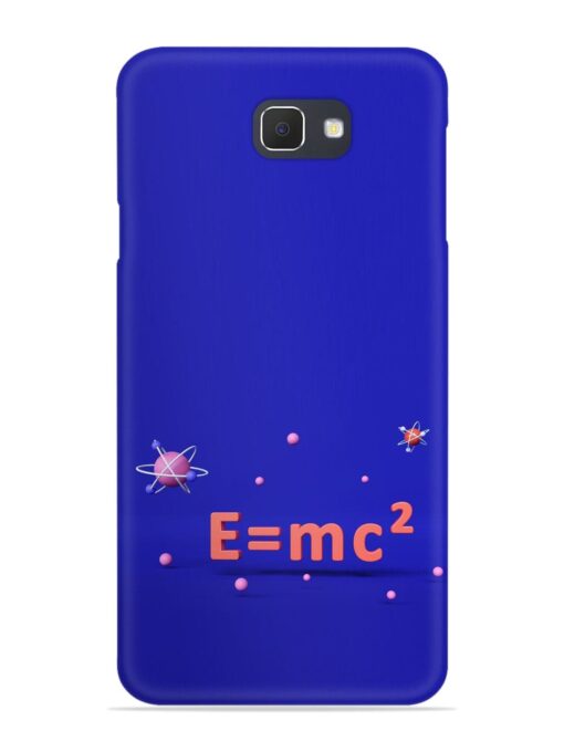 Formula Relativity Equation Snap Case for Samsung Galaxy J7 Prime