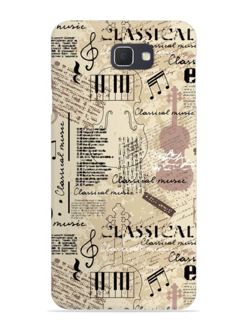 Classical Music Lpattern Snap Case for Samsung Galaxy J7 Prime