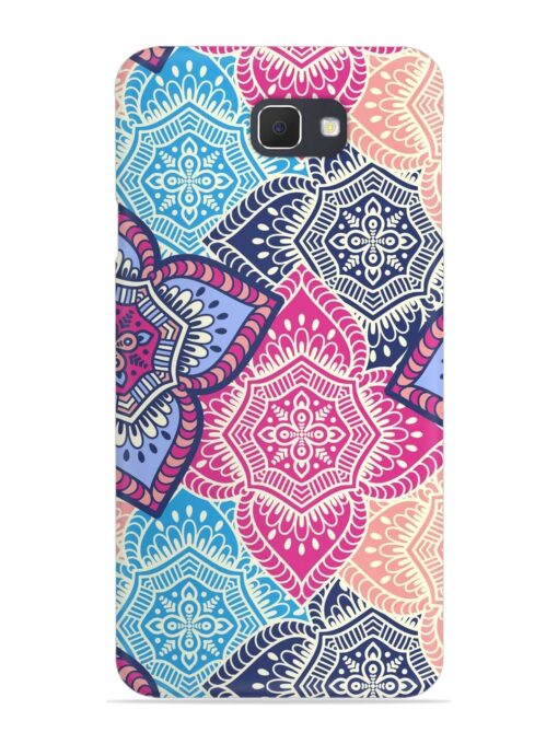 Ethnic Floral Seamless Snap Case for Samsung Galaxy J7 Prime Zapvi