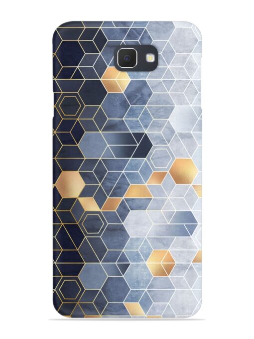 Geometric Abstraction Hexagons Snap Case for Samsung Galaxy J7 Prime