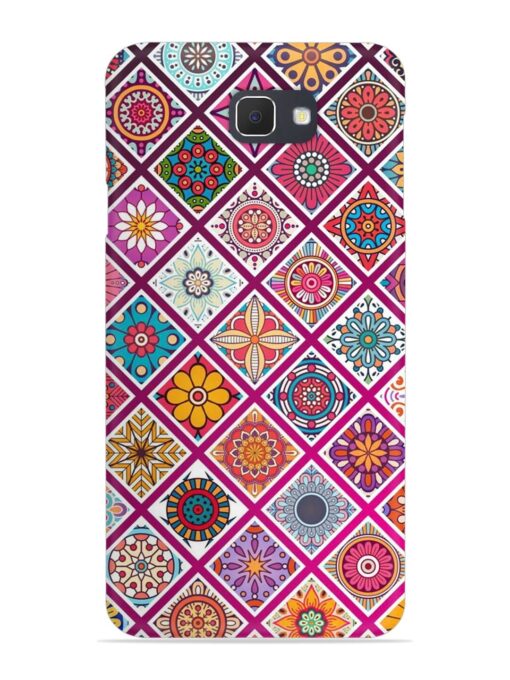 Seamless Tile Pattern Snap Case for Samsung Galaxy J7 Prime