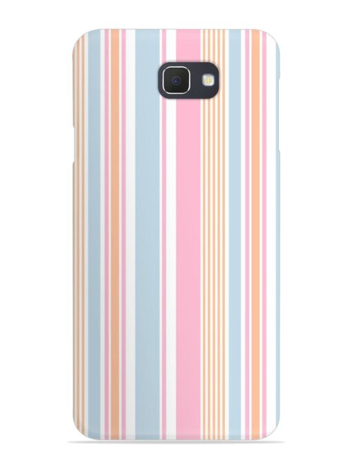 Stripe Seamless Pattern Snap Case for Samsung Galaxy J7 Prime