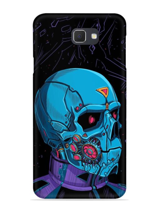 Skull Robo Vector Snap Case for Samsung Galaxy J7 Prime Zapvi