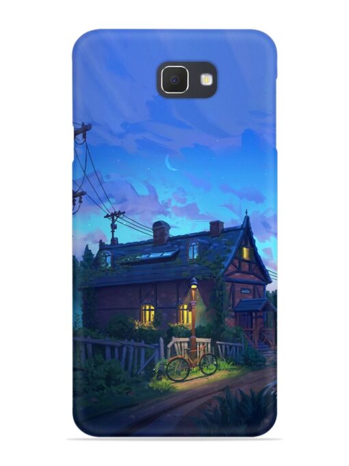 Beautiful Village House Snap Case for Samsung Galaxy J7 Prime