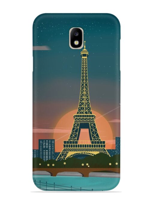 Scenery Architecture France Paris Snap Case for Samsung Galaxy J7 Pro Zapvi