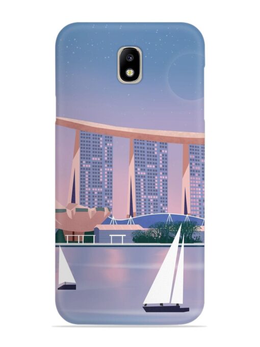 Singapore Scenery Architecture Snap Case for Samsung Galaxy J7 Pro Zapvi