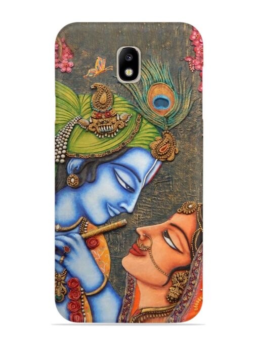 Lord Radha Krishna Flute Art Snap Case for Samsung Galaxy J7 Pro Zapvi