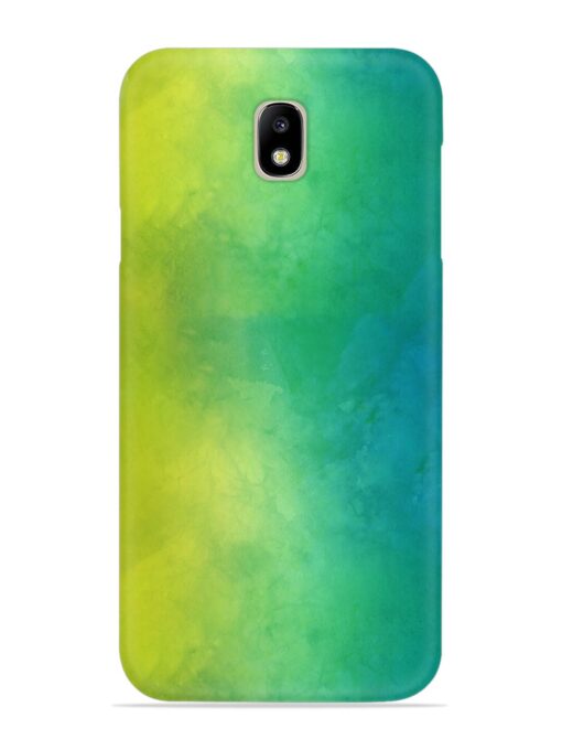 Yellow Green Gradient Snap Case for Samsung Galaxy J7 Pro Zapvi