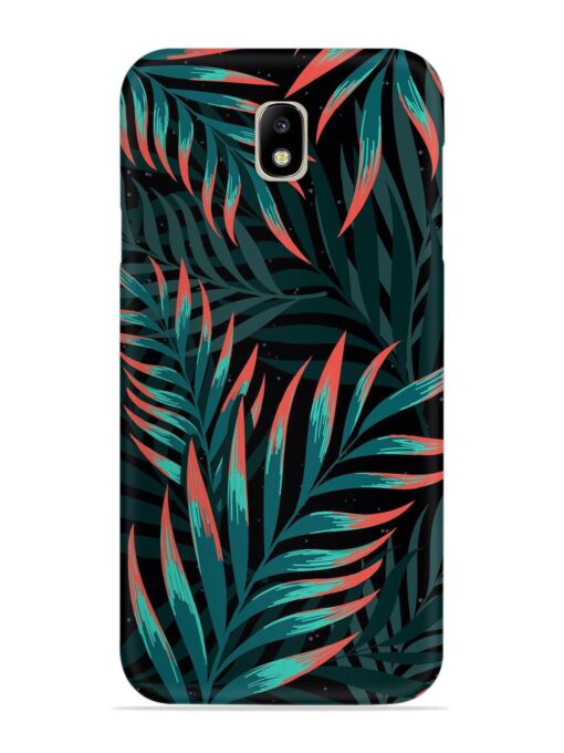 Green Leaf Art Snap Case for Samsung Galaxy J7 Pro