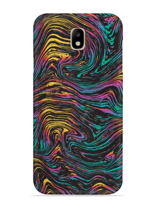 Abstract Liquid Colors Snap Case for Samsung Galaxy J7 Pro Zapvi