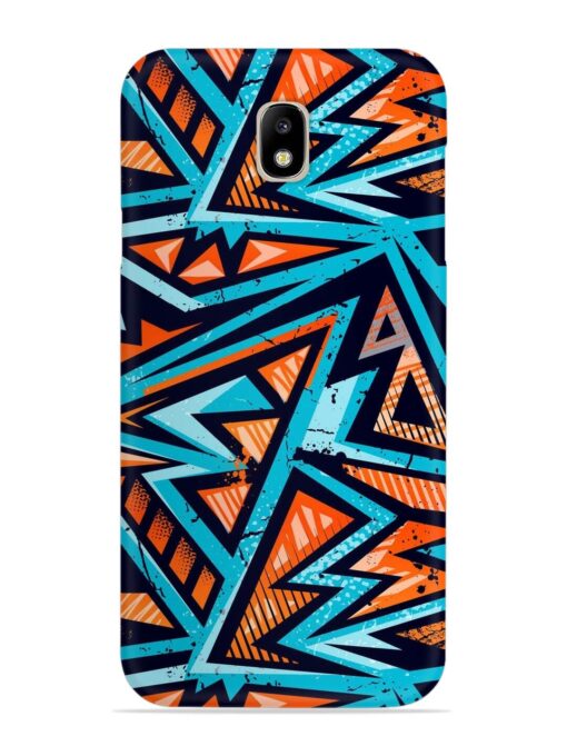 Abstract Seamless Grunge Snap Case for Samsung Galaxy J7 Pro