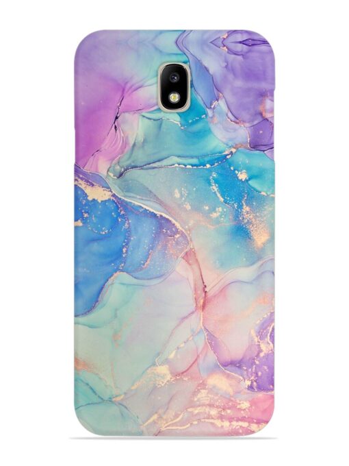 Alcohol Ink Colors Snap Case for Samsung Galaxy J7 Pro