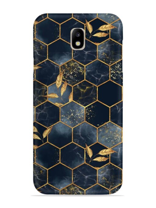 Marble Hexagon Seamless Snap Case for Samsung Galaxy J7 Pro