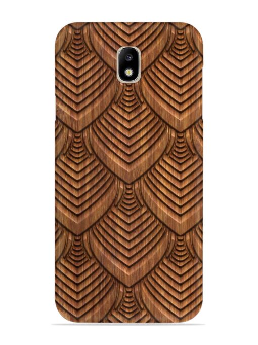 Carved Pattern On Snap Case for Samsung Galaxy J7 Pro