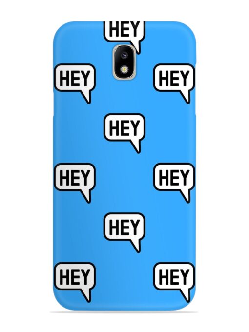 Hey Text Message Snap Case for Samsung Galaxy J7 Pro