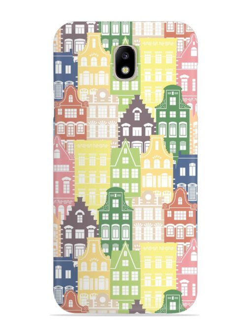 Seamless Shapes Pattern Snap Case for Samsung Galaxy J7 Pro Zapvi