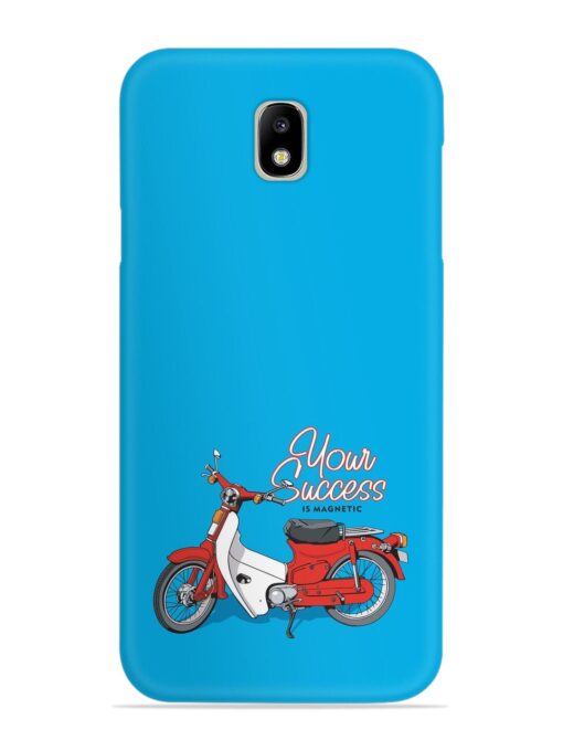 Motorcycles Image Vector Snap Case for Samsung Galaxy J7 Pro