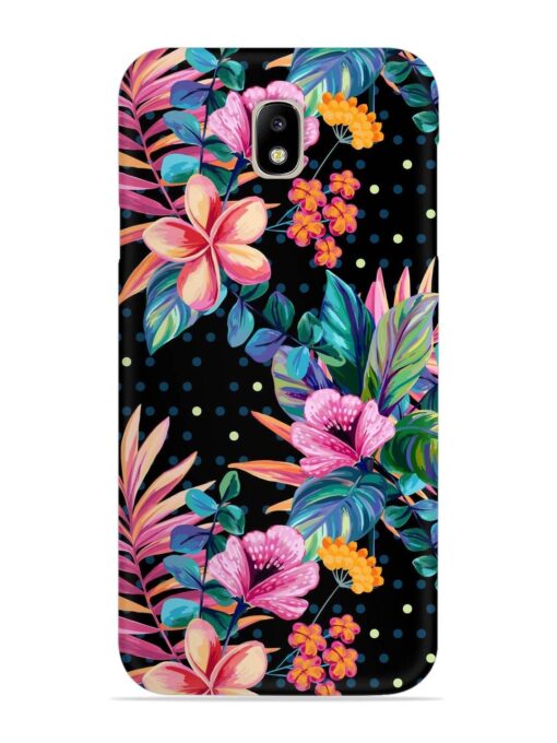 Seamless Floral Pattern Snap Case for Samsung Galaxy J7 Pro