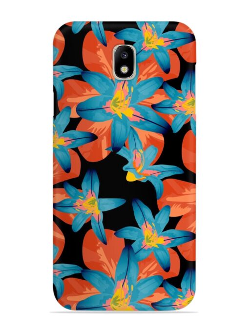 Philippine Flowers Seamless Snap Case for Samsung Galaxy J7 Pro