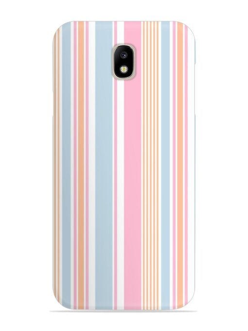 Stripe Seamless Pattern Snap Case for Samsung Galaxy J7 Pro