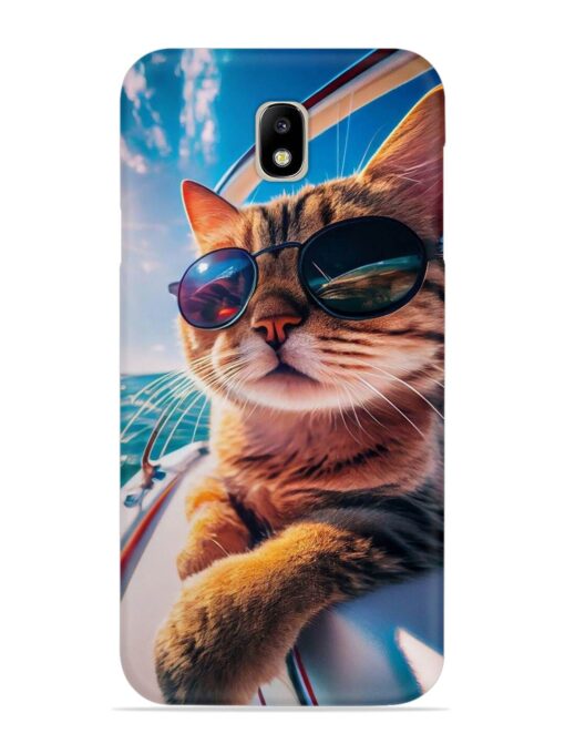 Cat In Style Snap Case for Samsung Galaxy J7 Pro Zapvi