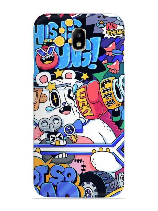 Universal Doodle Snap Case for Samsung Galaxy J7 Pro