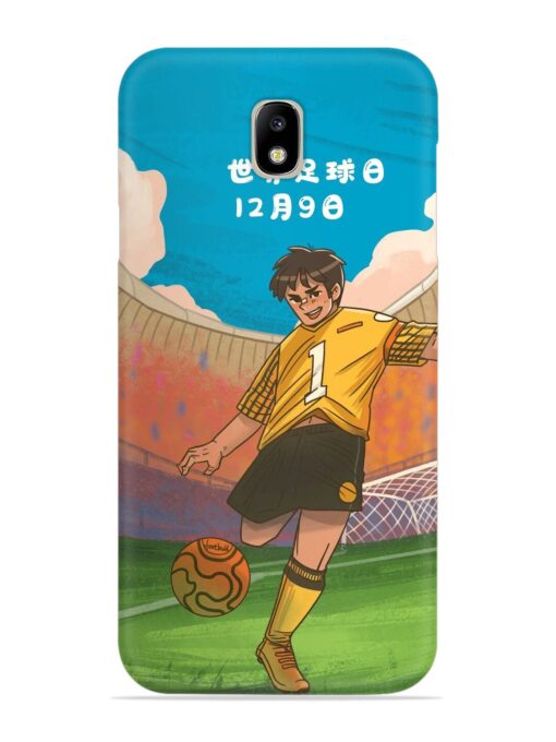 Soccer Kick Snap Case for Samsung Galaxy J7 Pro